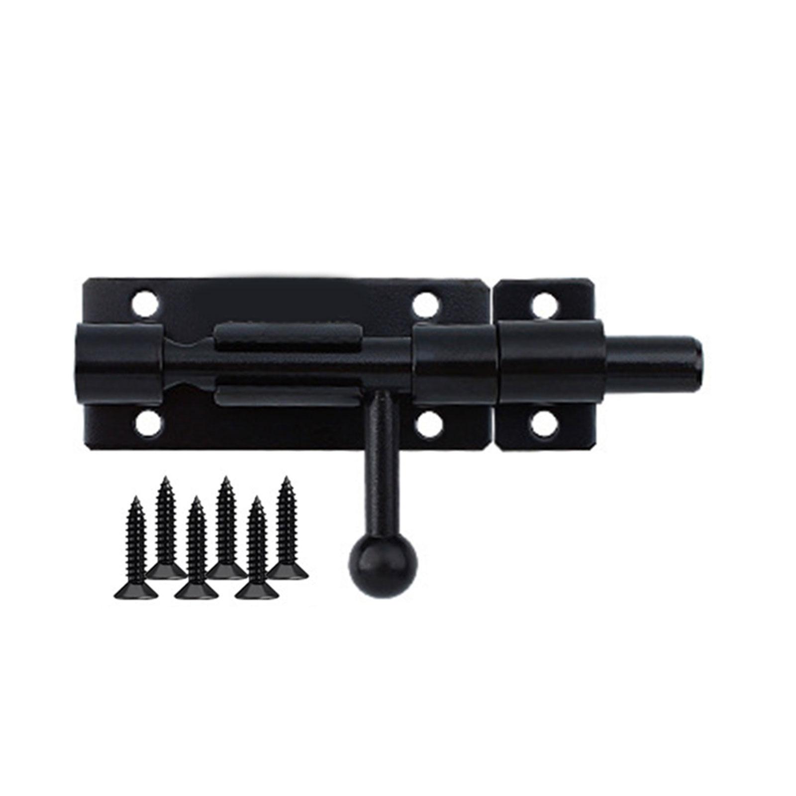 

Замок для двери из нержавеющей стали, прочные сдвижные задвижки, защелки, петля, замок для двери спальни с винтами для внутренней двери, долговечный A