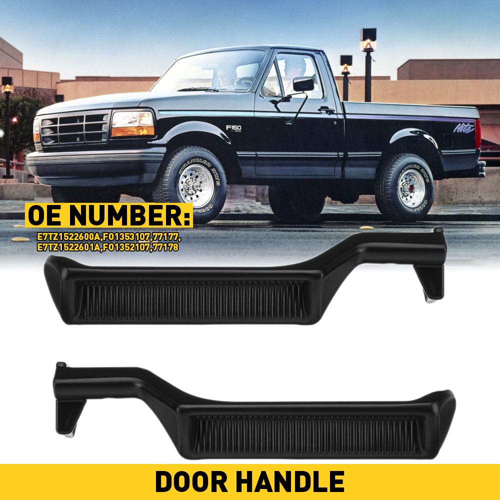 Car Interior Door Handle Front Rear Left Right Door Panel Pull Handle For Ford Bronco F150 F250 F350 F53 F59 F800 Truck1987-1998