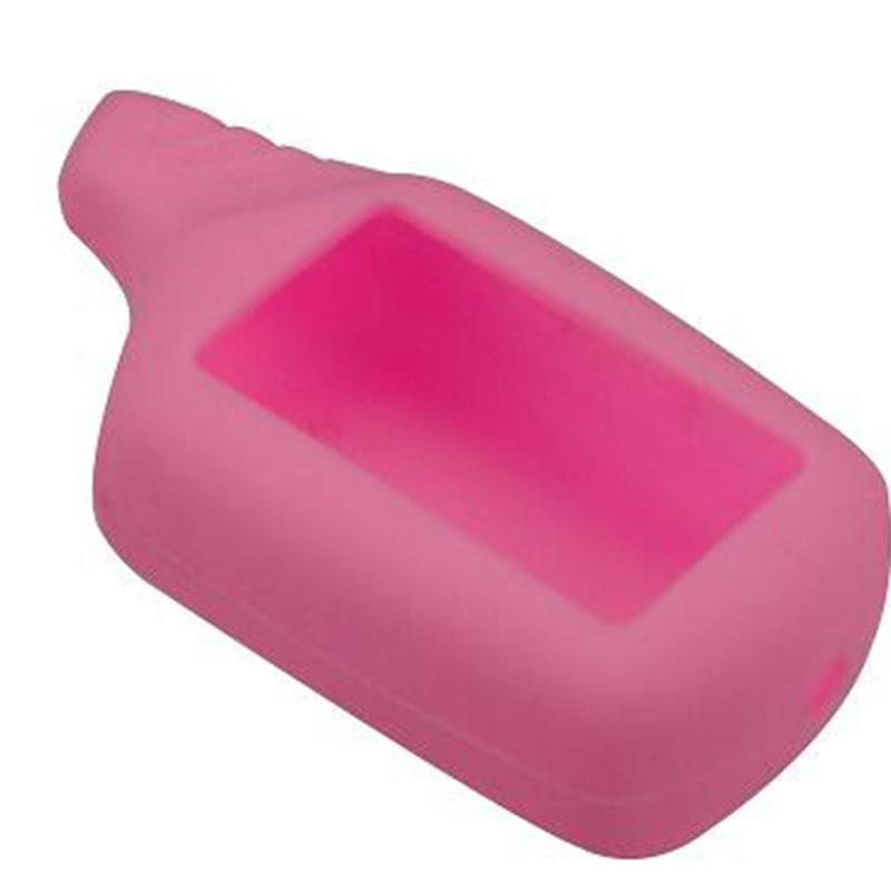 Jingyuqin Panther Schlüsselanhänger Silikonhülle für Original Starline B9/B91/B6/B61/A91/A61/V7 LCD 2-Wege Auto Fernbedienungs-Alarmsystem