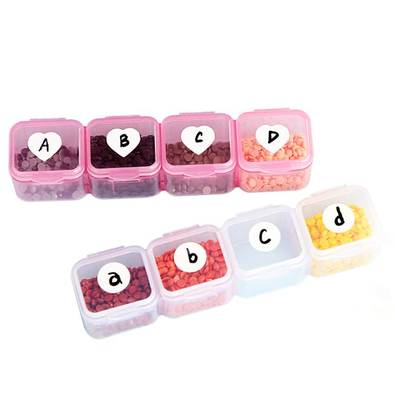 3000PCS Diamond Painting Classification Storage Distinguish White Label Stickers Diamond Painting Blank Self-adhesive Sticker