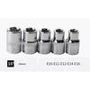 Perfactool 14 Piece Set E-Type 6-Flower Socket Head Torx Star Bit Combination Wrench 1/2 3/8 1/4 Auto Car Repair Tool E4-24MM