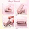 Mini 1 Hole Punch Portable Round Paper Puncher Cute Kawaii Paper Cutter Office School Stationery Supplies