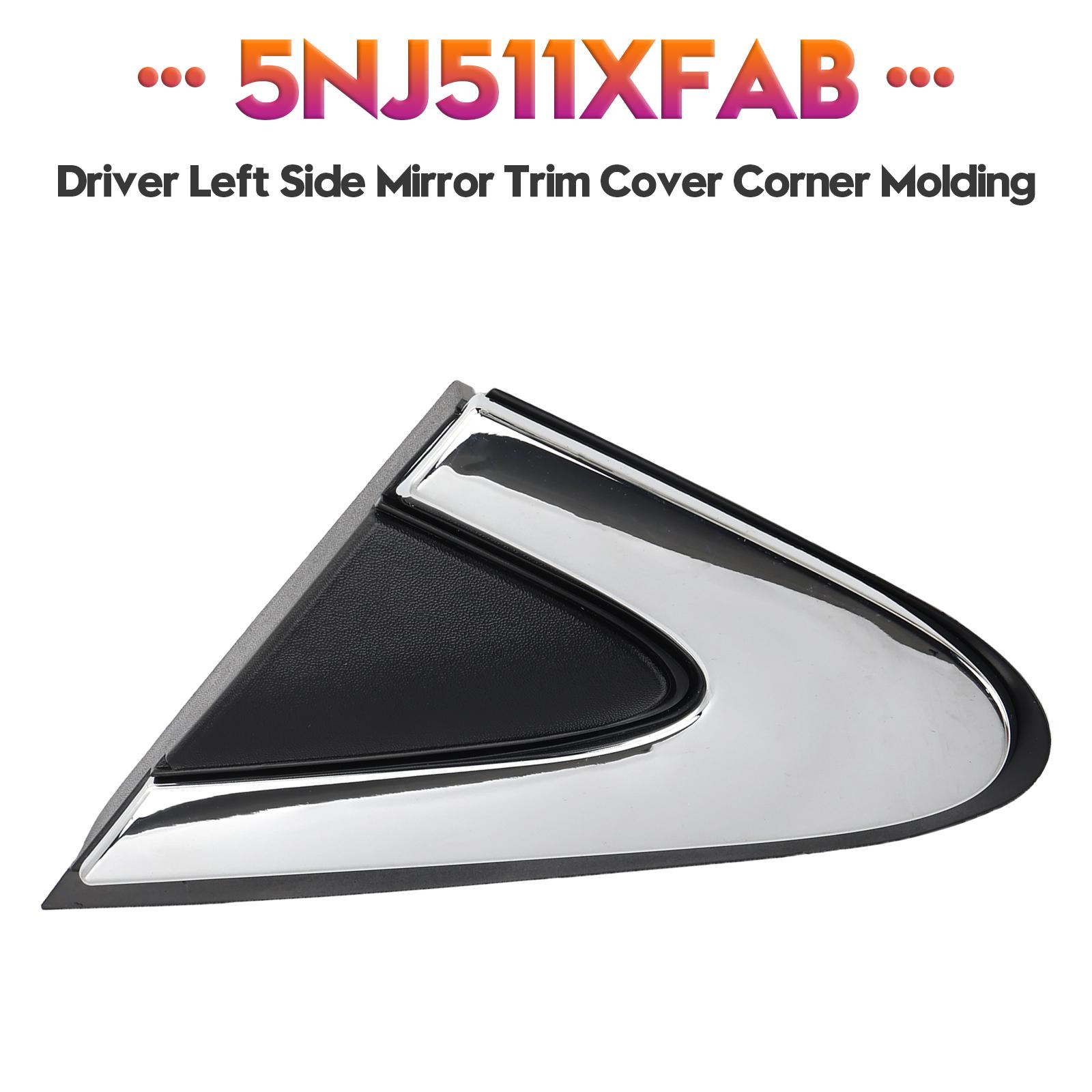 

Driver Left Side Mirror Trim Cover Corner Molding for Chrysler 200 2015-2017