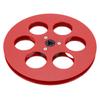 1Celsius4 7 Inch Empty Tape Reel Fit for   Studer Reel to Reel Take Up Reel with 6 Holes NAB Hub Replacement Opening Machine Part
