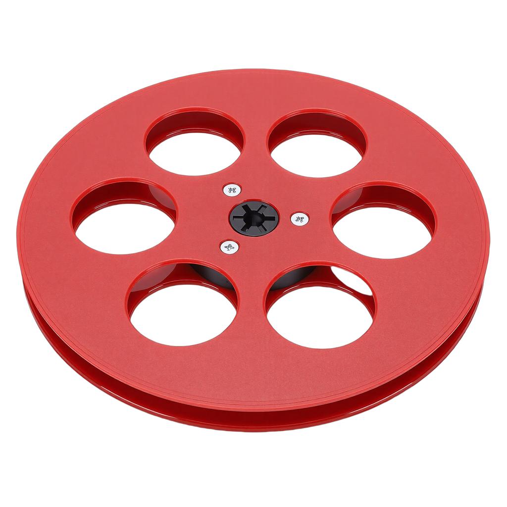 1Celsius4 7 Inch Empty Tape Reel Fit for   Studer Reel to Reel Take Up Reel with 6 Holes NAB Hub Replacement Opening Machine Part