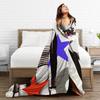 Rosalia Lux  Soft Warm Blankets  Travel Plush Bedding Throws Fluffy Home Decor Flannel Bedspread Sofa Bed Cover