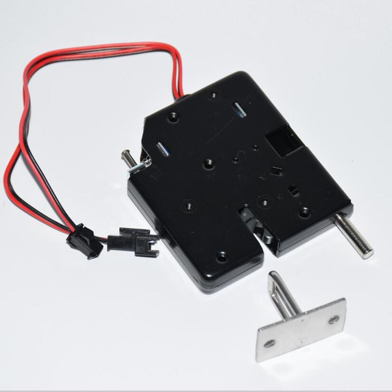 12V OR 24V Mini Cabinet Lock Market Express Delivery Electrical Bolt Locker Drawer Solenoid Lock ElectroMagnetic Lock