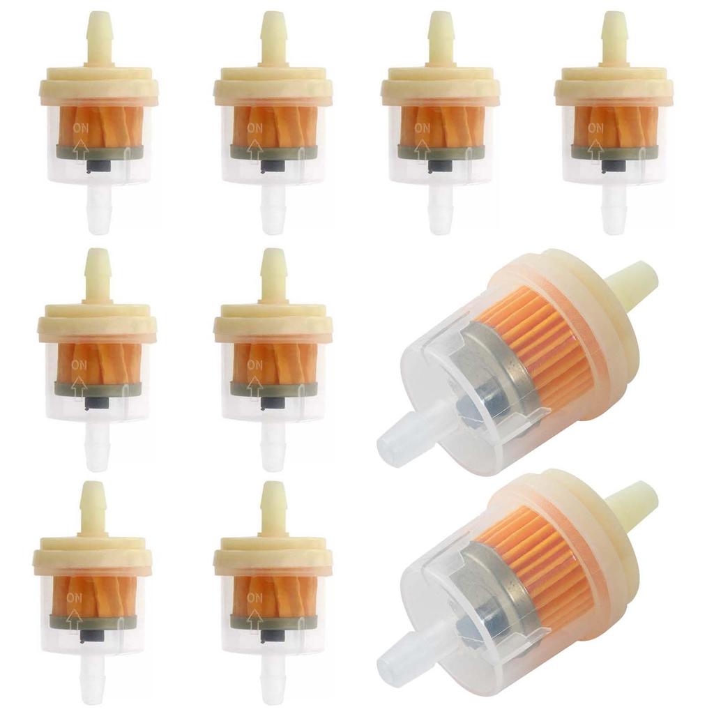 Samcos Fuel Filter, Universal Motorcycle, Gasoline Filter, Compatible with Fuel Hose Inner Diameter, 0.2