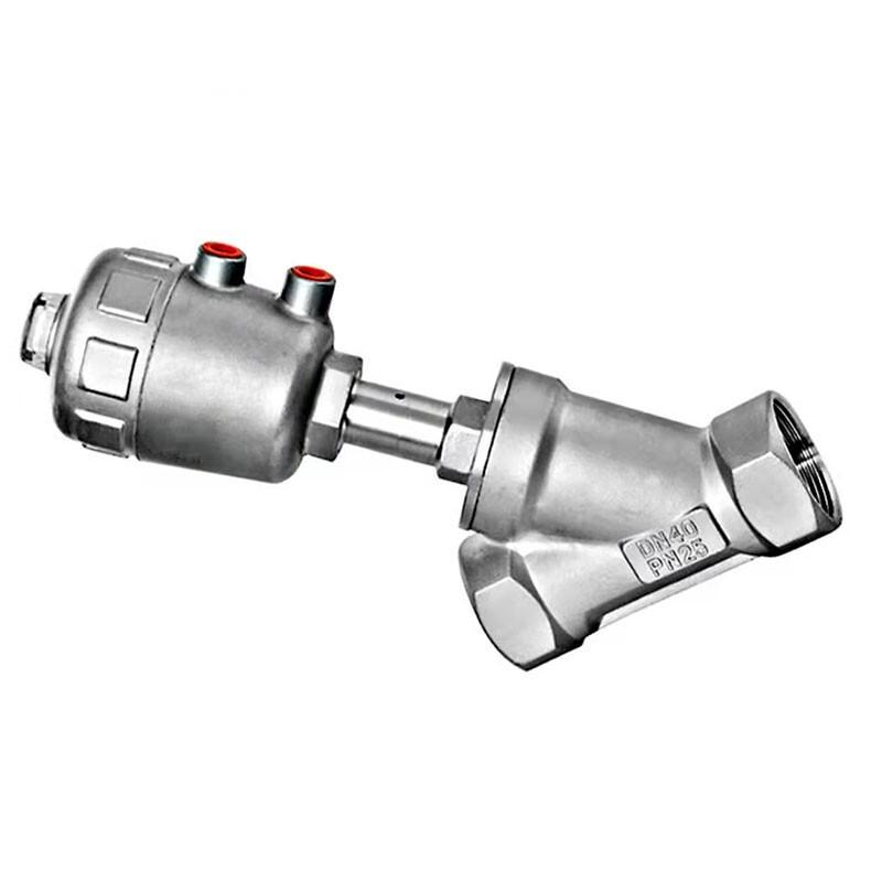 JDI Pneumatic Angle Seat Valve