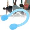 2 Stück Silikon Blau Body Shaper Gedehnt Hochelastisches Yoga Zugseil Widerstand Dehnband