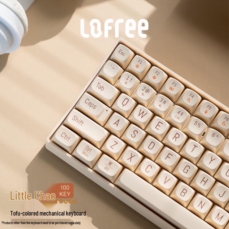 LOFREE Xiao Qiao OE913 Tri-Mode 100-Key Mechanical Keyboard