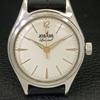 USED JOSMAR HAND-WINDING SWISS MENS WHITE COLOR DIAL WATCH a432783-2