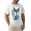 Feline With Attitude Tshirt Casual Loose Short Sleeve Tee For Unisex