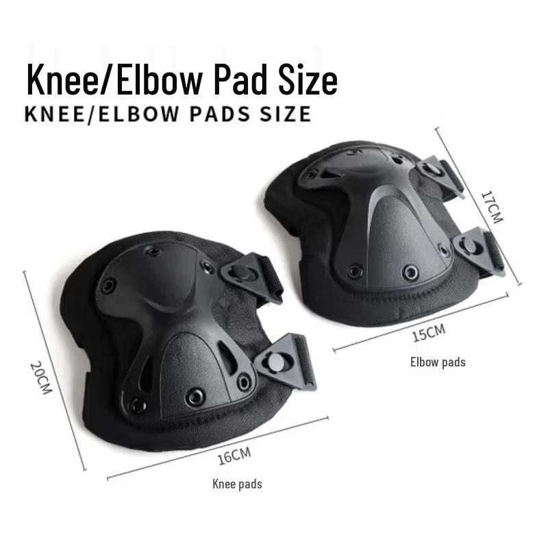Outdoor Protective Knee and Elbow Pad Set