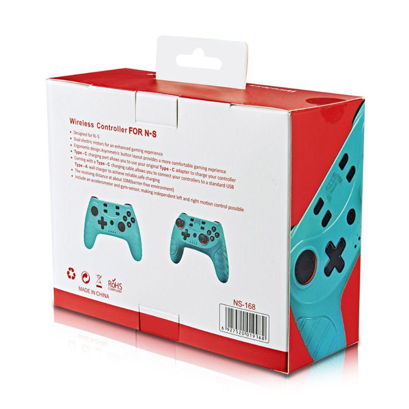 Bezdrátový Bluetooth herní ovladač Joystick Herní konzole Gamepad pro Switch Lite