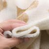 45x50CM/1 Yarda Tejido Grueso Estampado de Lana de Cordero Suave Cálido Felpa Ropa de Muñeca Forro de Guantes Tejido para Suéteres Costura DIY TJ9721