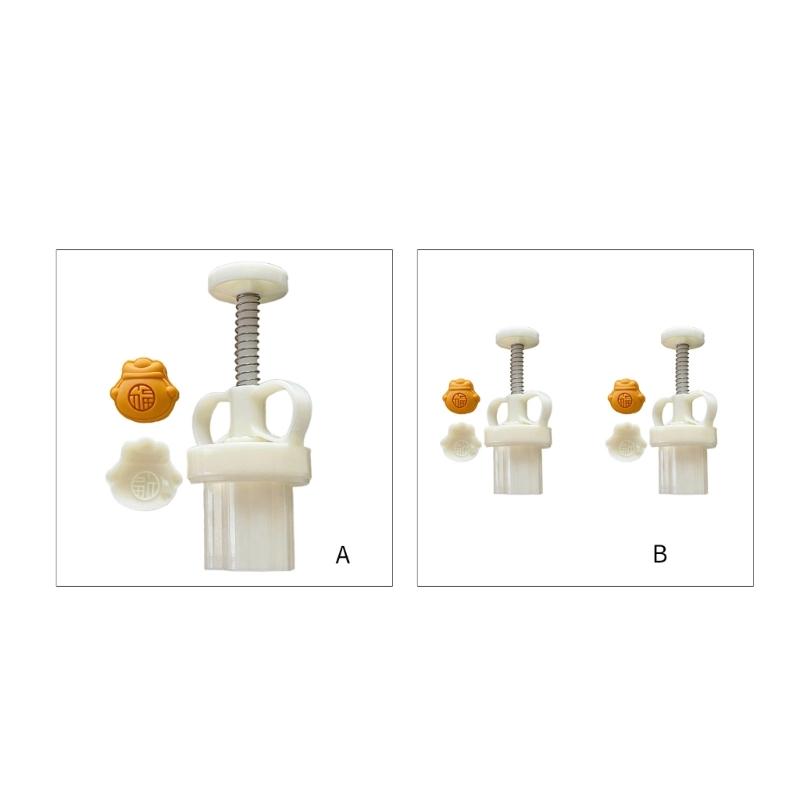 Mini Purse Shape Mooncake Press Mold Cookie Stamps Chinese MidAutumn Moon Cake Makers Decoration Tool for DIY Cookie