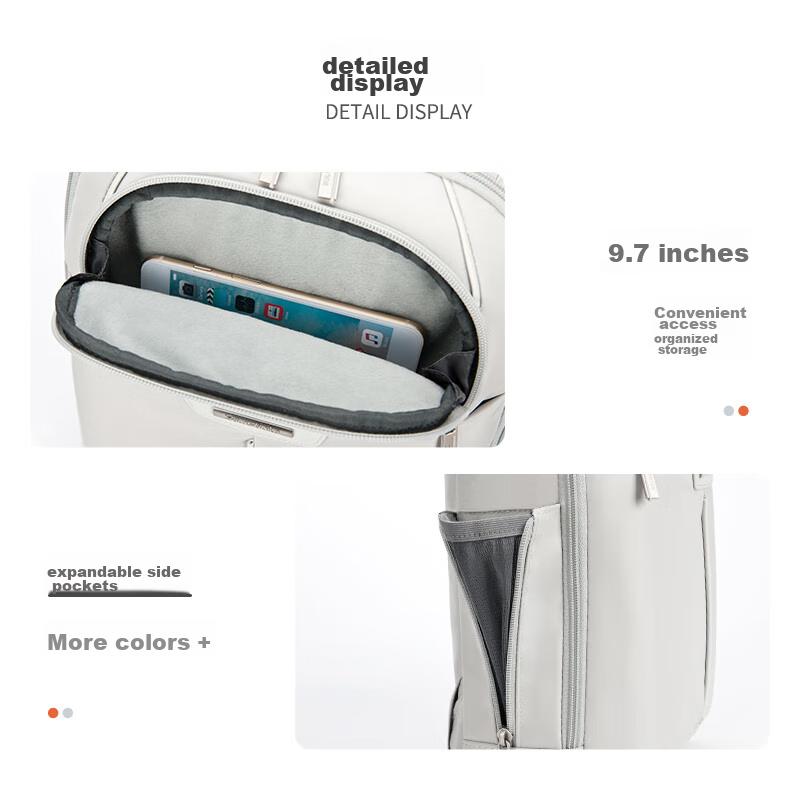 Samsonite Rucksack, Laptoptasche für Männer und Frauen, Business-Pendler-Rucksack, 13,3-Zoll-Notebooktasche, Reisetasche, Schultasche für Studenten