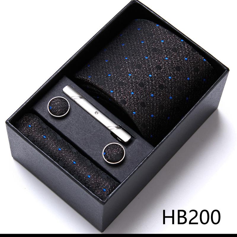 Men's Six-Piece Tie Set for Business or Wedding