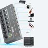 Rauscharmes 8-Kanal-Line-Mischpult  Mischpult o USB-C-gespeistes Mischpult für elektronische Instrumente, Computer