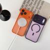 iPhone 17 Pro Max Solid Color Matte Photo Frame Case - Skin-Feel Protective Cover for Apple 14PM, 15PM, 16PM.