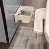 1 Unidad Soporte Plegable Portátil para Bolsas de Basura Estante de Basura Montado en la Pared Estante Colgante Para Baño Cocina Estante de Almacenamiento Sin Taladro