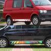Mountains Styling Car Decals Car Side Skirt Stripe Stickers Auto Decoration Accessories For Volkswagen VW T4 T5 T6 Transporter