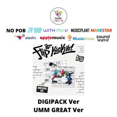 Select POB Digipack Ver Umm Great Ver KickFlip 1st Mini Album Flip It Kick It
