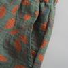 Pantalones Cortos Mujer Algodón Verano Versátil Vintage Sueltos Talla Grande Casual Pantalones de Pierna Ancha Shorts