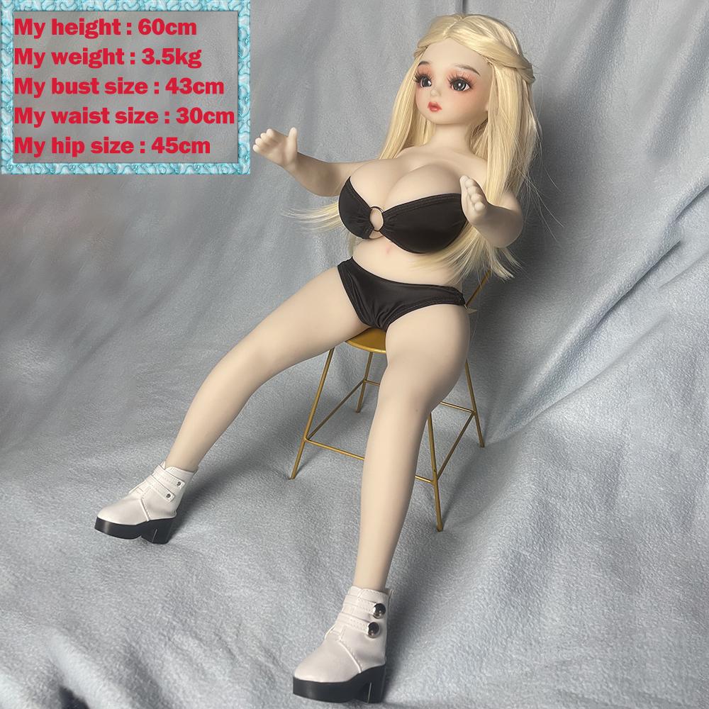 3D Silicone Sex Doll Made Of Safe TPE Material With Realistic Vagina And Anal Opening, An Adult Sex Toy