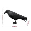 Simulation Crow Black Raven Bird Repellent Natural Pest Control Pigeon Repellent Raven Prop Scary Decoration Party Supplies