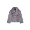 Nuovo cappotto invernale da donna in pelliccia ecologica con colletto a revers in peluche, cappotto alla moda versatile in stile europeo e americano