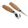 Wooden Carving Hook Knife Beginner Profession Carving Knives Peeling Sculptural Beech Handle Chisel Woodworking Cutter Hand Tool