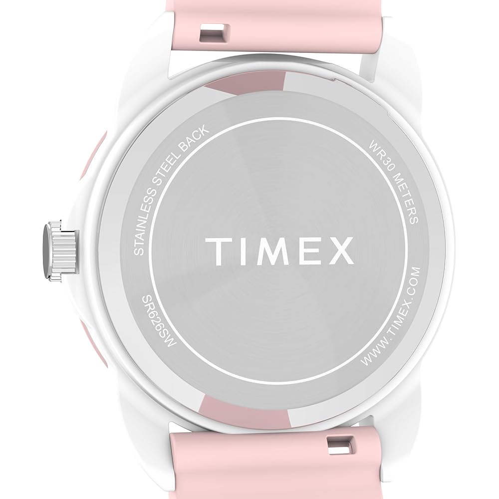 Timex Kids Quartz Watch 30M Waterproof Acrylic White Dial Unisex