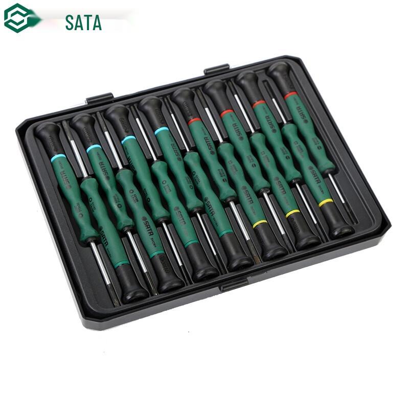 SATA 09317 15-Piece Micro Screwdriver Set 15-Piece
