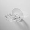 Removable toothbrush holder transparent razor storage rack, toothbrush storage rack bathroom gadgets