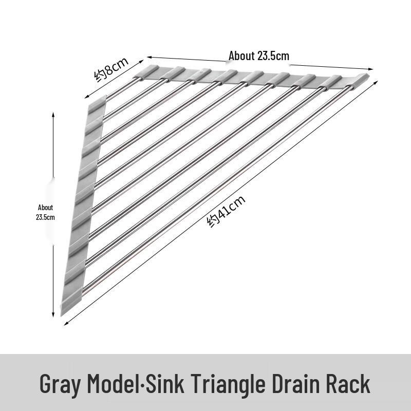 

Foldable Kitchen Sink Drain Rack