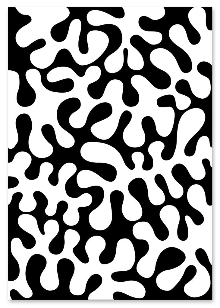 Matisse Poster Black and White