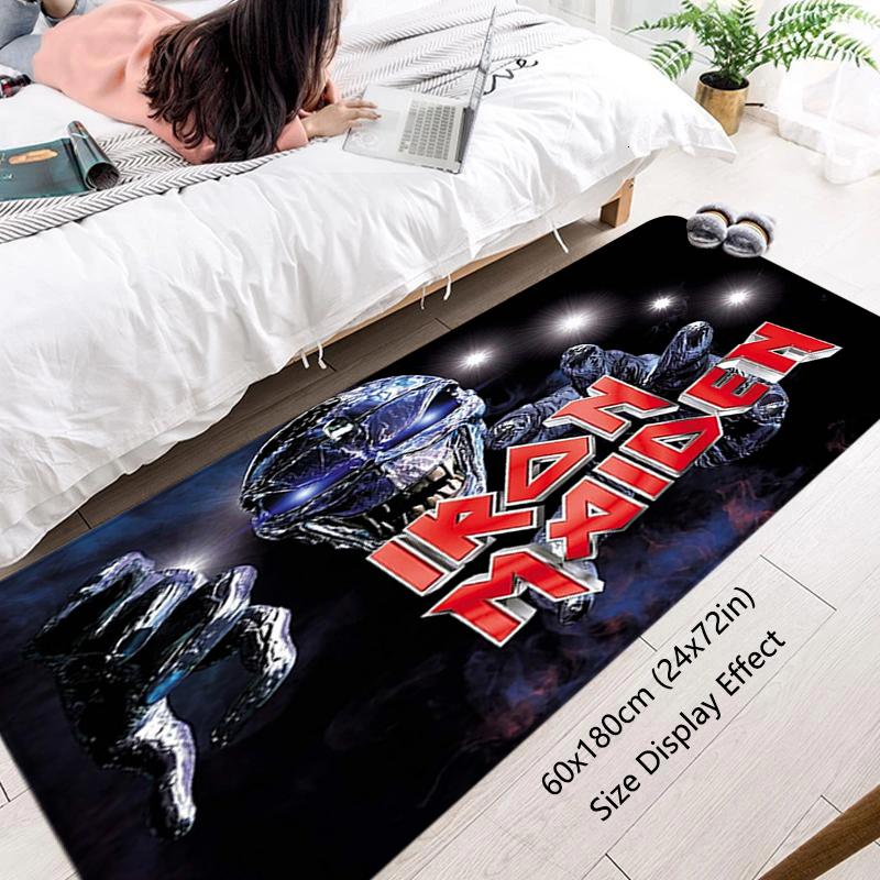 Corridor Doormat Heavy Rocks Metals Band Rugs Interior Foot Carpets Entrance Floor Mats Non-slip Yoga Rug Home Decor Prayer Mat