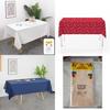 Peva Disposable Solid Color Tablecloth With Dustproof And Oilproof Features For Party And Home Use