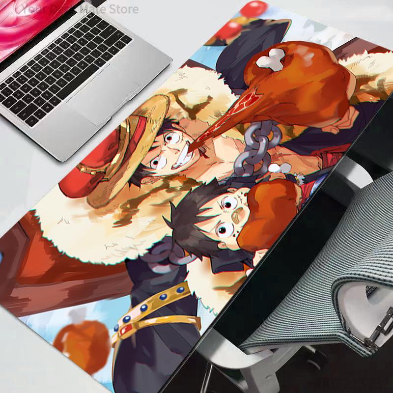 One Piece Mouse Pad Kawaii Gaming Accessories Notbook Computer Speed Mini Pc Gamer Keyboard Desk Mat Mousepad Durable