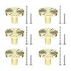6pcs 30mm Vintage Cabinet Knobs Cabinet Handles Cupboard Handles Drawer Wardrobe Pulls Knobs With Screws Furniture Hardware