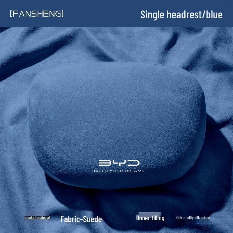 Neck Pillow for BYD Song Plus DM-i, Qin Plus, Tang, and Han EVs - Car Headrest Support