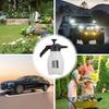 2L Car Foam Sprayer High Pressure Multipurpose Portable Car Wash Hand Pressure Pump Foaming Watering Can for Garden Yard