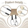 2 Pieces Head Drum Mallets Percussion Parts Professional Beginners Premium Sturdy Portable