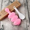Small Shape DIY Rice Shaper Mold Pink Shake Rice Maker Tool Set for Kitchen Party Plastic Tableware Tool Set for Kitchen