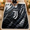 Flannel BlanketJuventus FC Warm Soft Throw Blanket for Indoor Sofa Bed Living Room Use