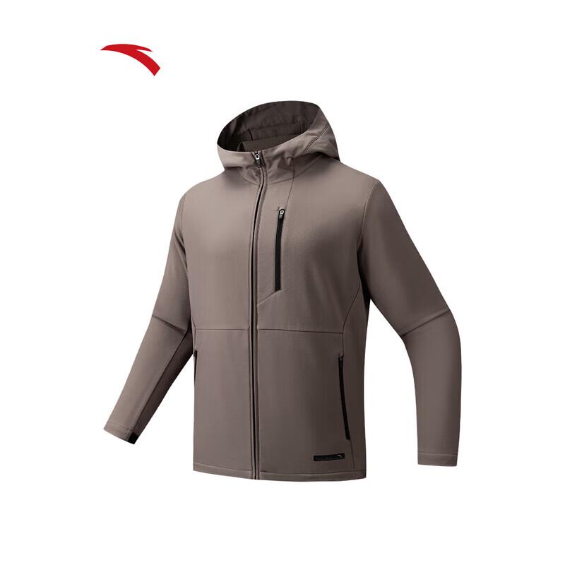 ANTA Men's Hooded Woven Sports Windbreaker