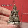 Brass Green Tara Small Statue Tantric Buddha Figurines Miniatures Buddhism Buddhist Figure Desktop Enshrine Ornaments Home Decor