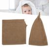 Newborn Photography Wrap Hat Set Breathable Cute Baby Photo Props for Infant Photo Shooting
